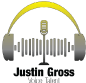 Justin Gross Voice Talent Branding Logo